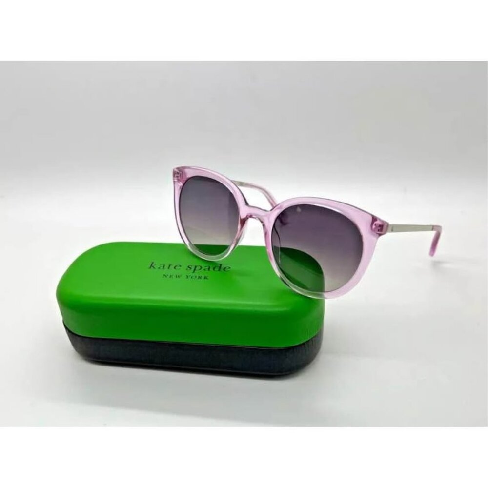 Kate spade purple Galena sunglasses with case and cleaning cloth